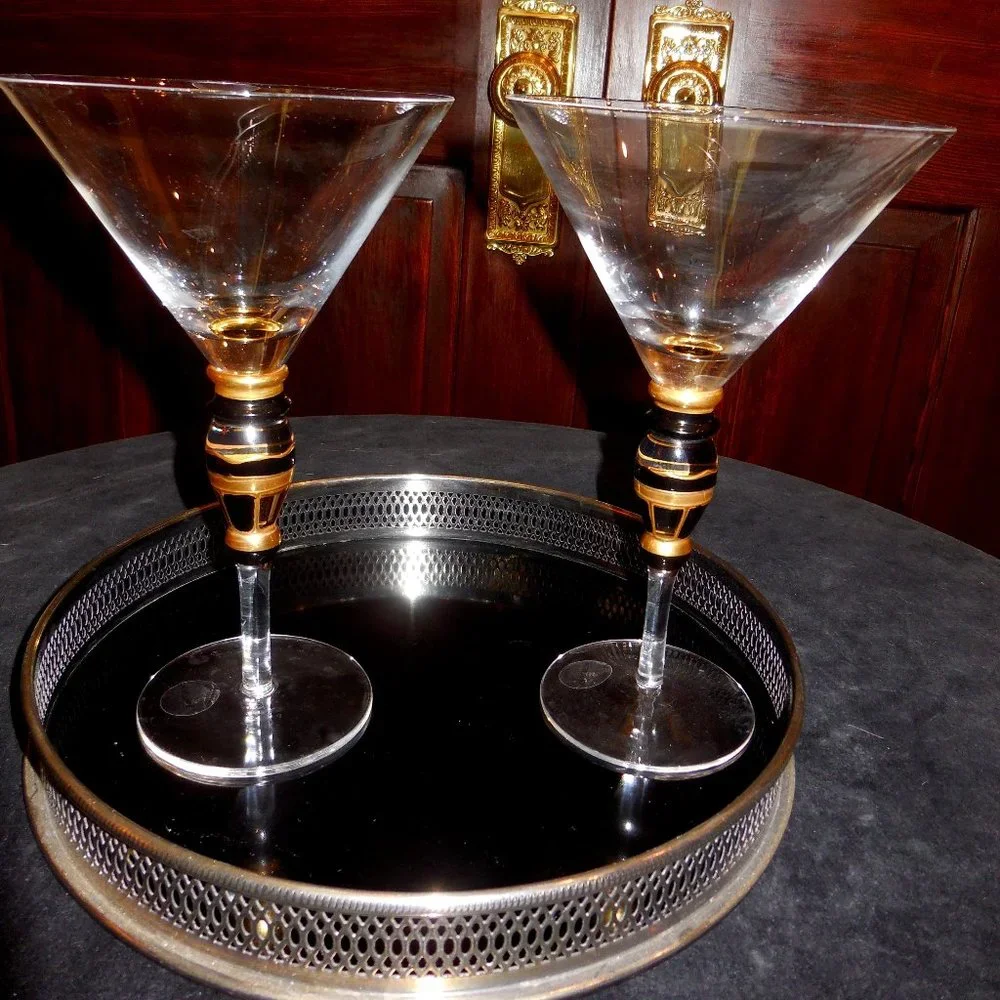 Martini Glasses Large Set of 2
